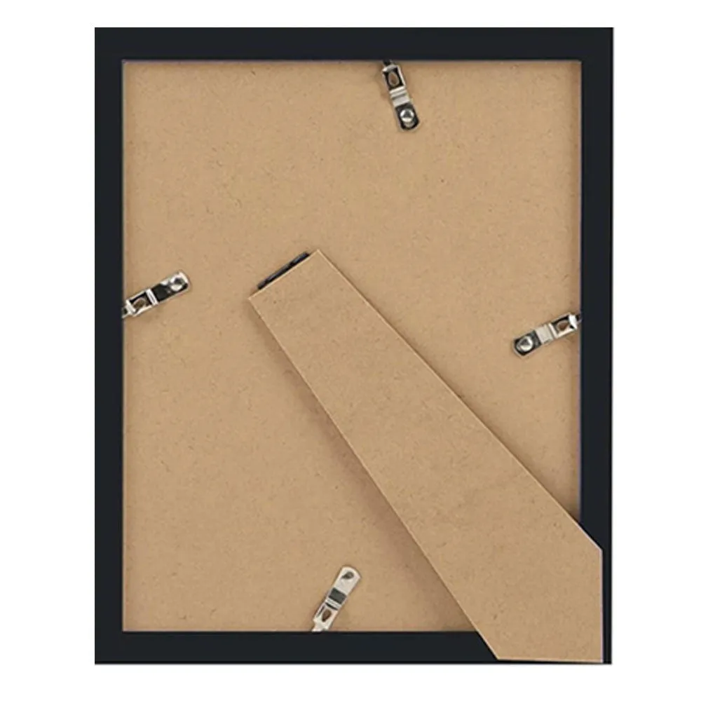 12 Picture Frames Black Silver Photo Poster Wall Collage Display Decor 8"X10"