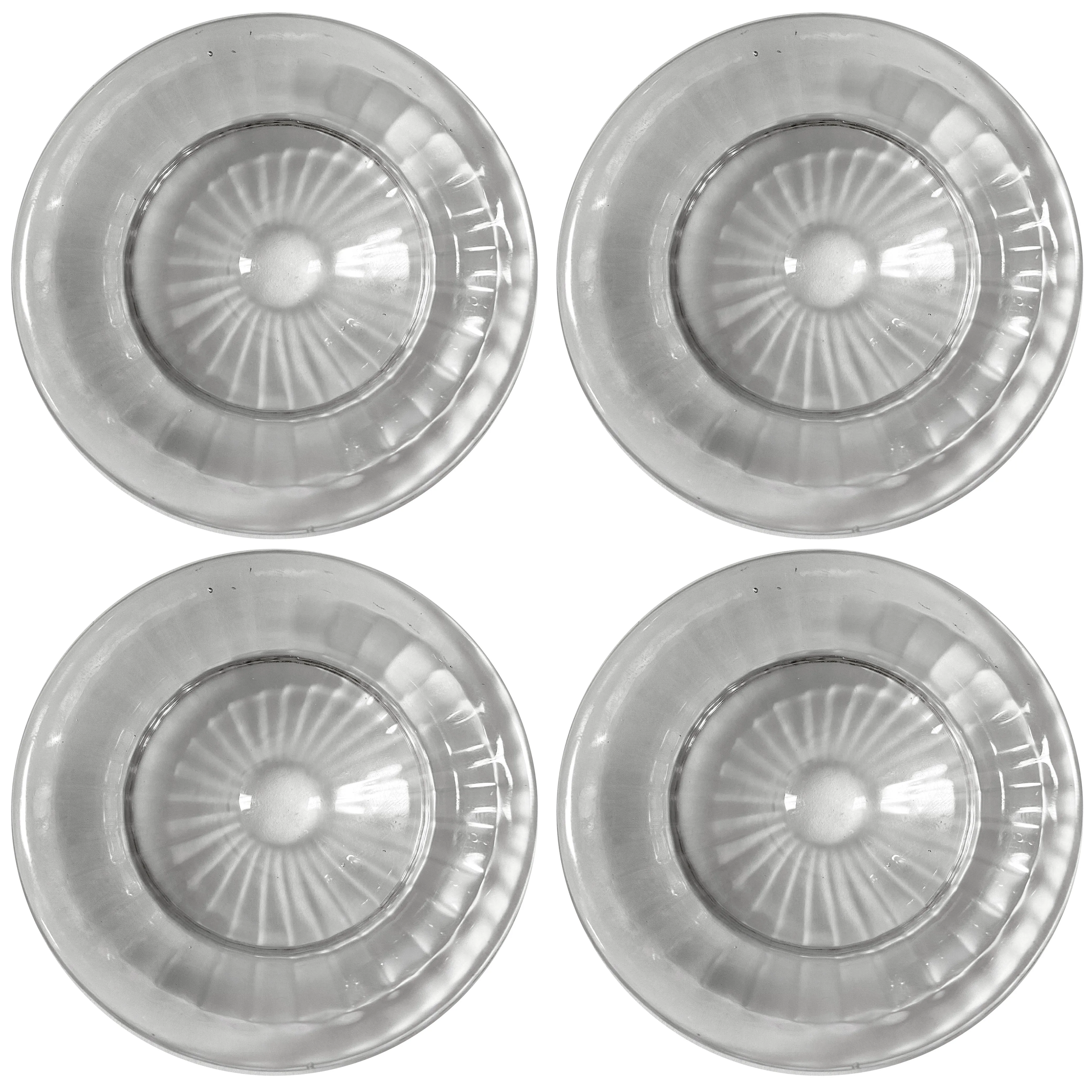 4 X Replacement Round Dish Bowl Plate for Tart Burners Oil Warmers 3" Diameter