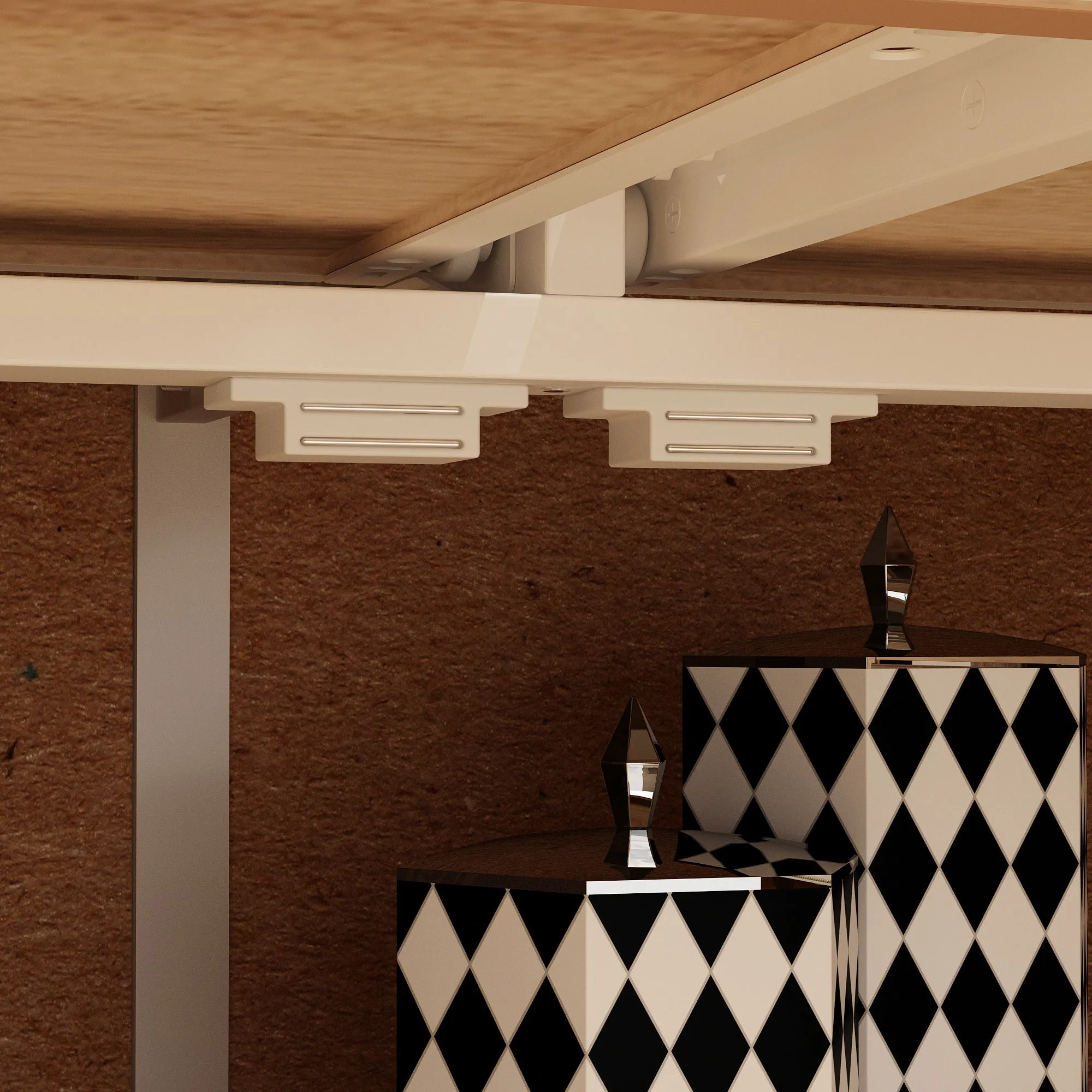 63 "W 4-Door Solid Wood Sideboard