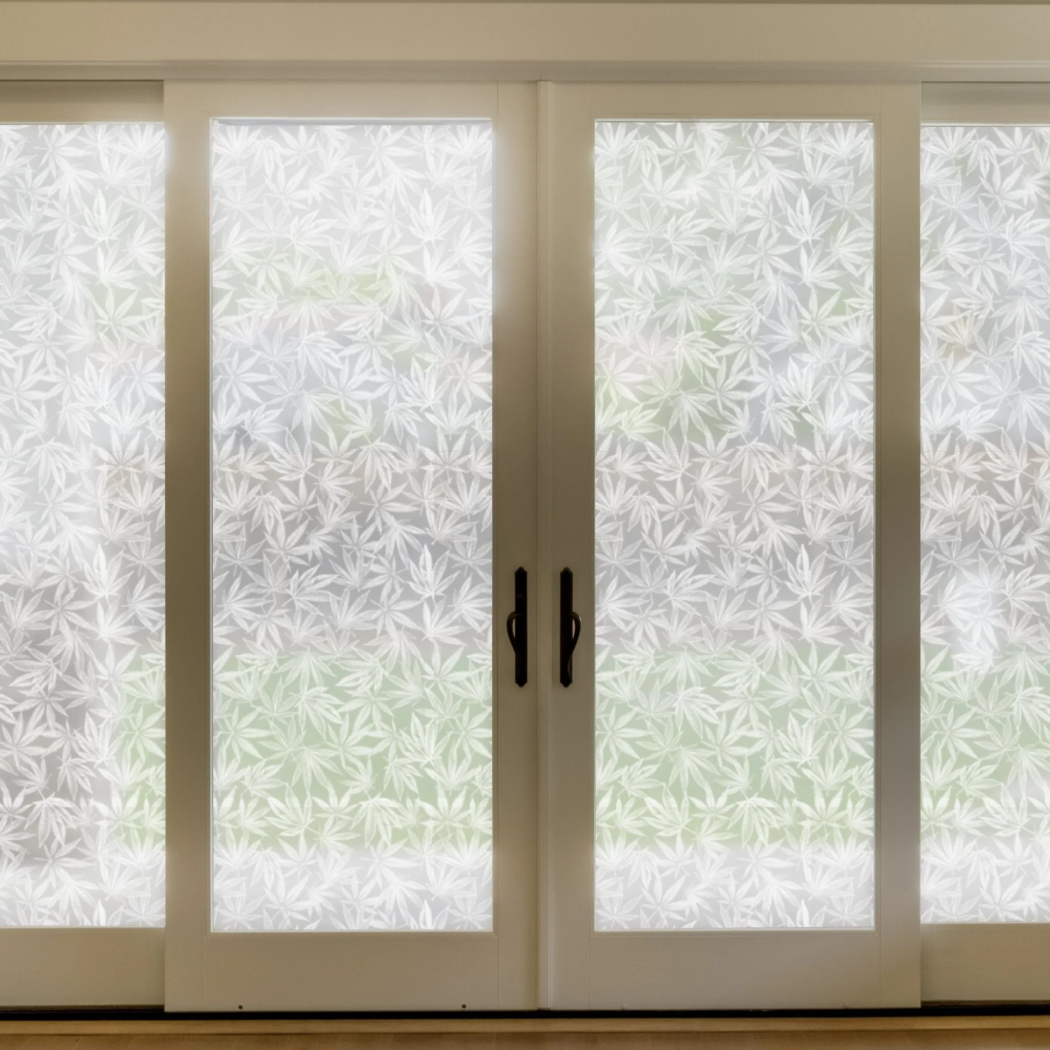Amsterdam - Pot Leaf | Privacy Window Film (Static Cling)