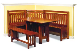 Bay Hill Slat Nook Set  (5pc)