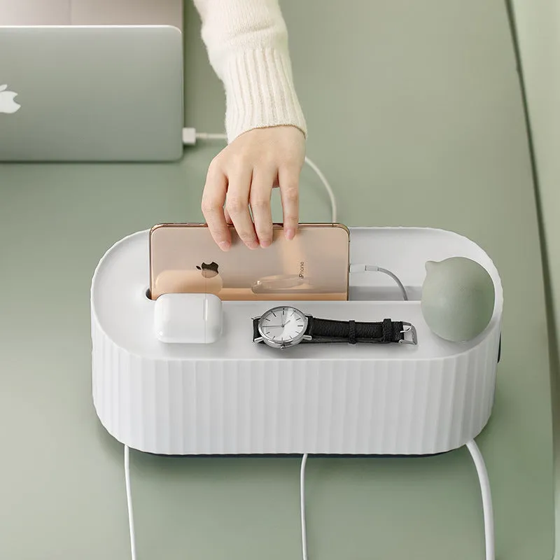 Cordy Cable Management Desktop Storage Box