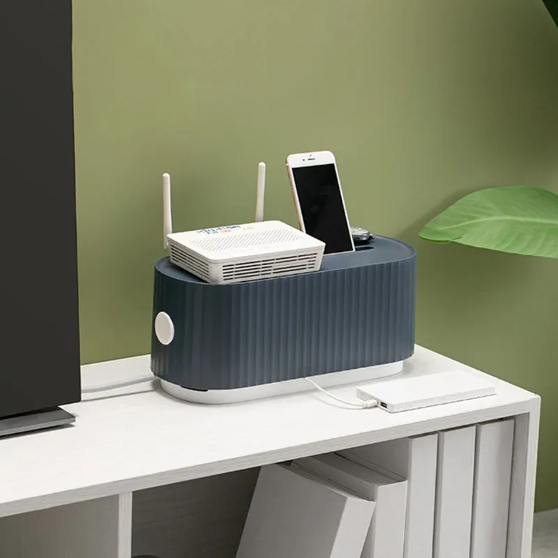 Cordy Cable Management Desktop Storage Box