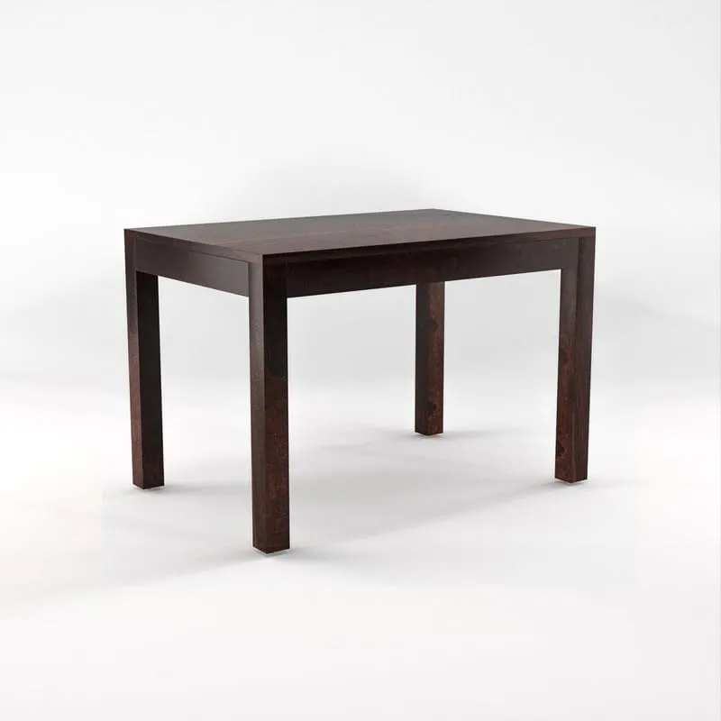 Dream Look Furniture Solid Sheesham Wood Dining Room Sets 4 Seater Dining Table with 3 Cushions Chairs & 1 Bench for Dining Room, Living Room, Restaurant, Cafeteria (Standard, Walnut Finish)