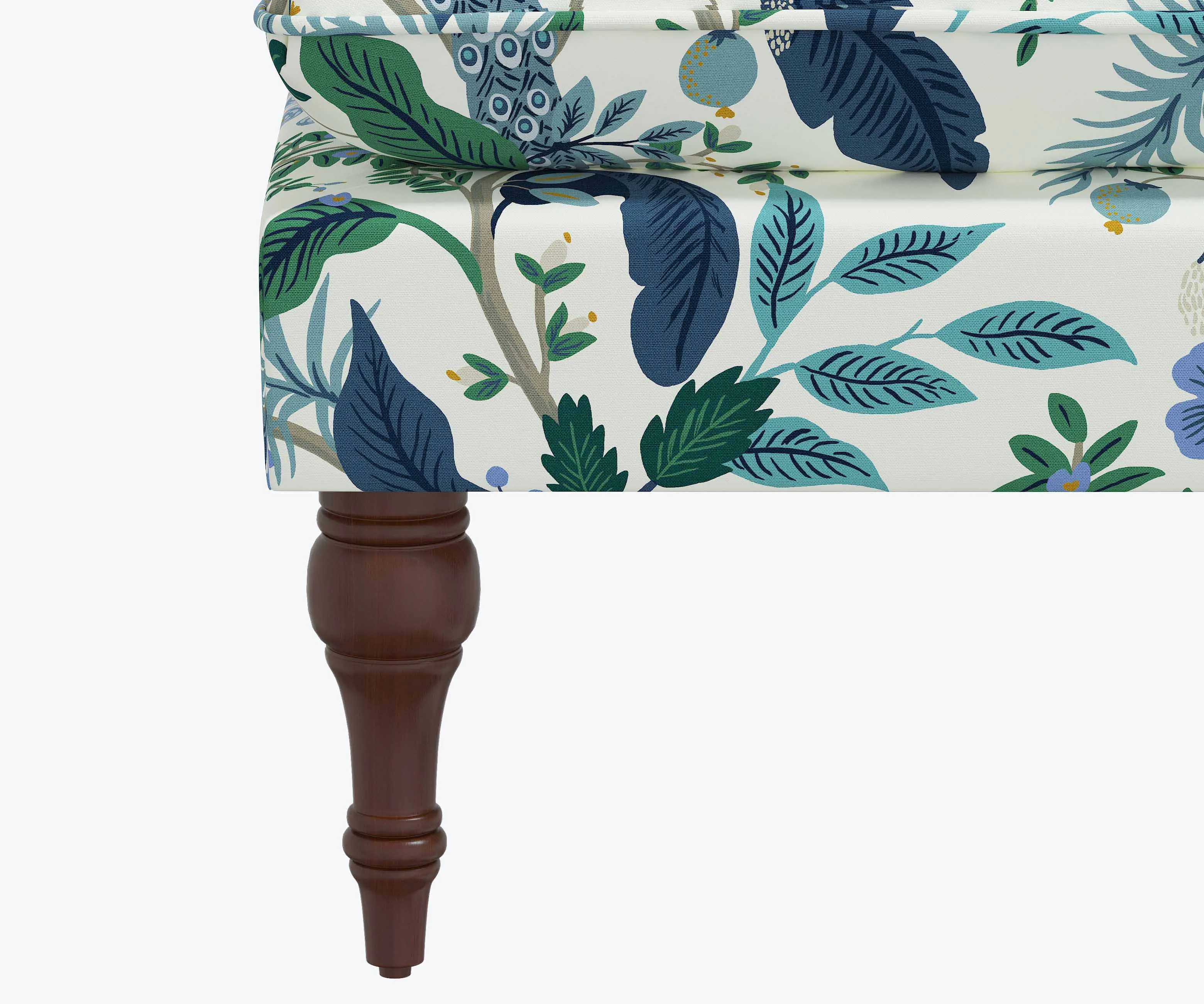 Flora Bench - Peacock