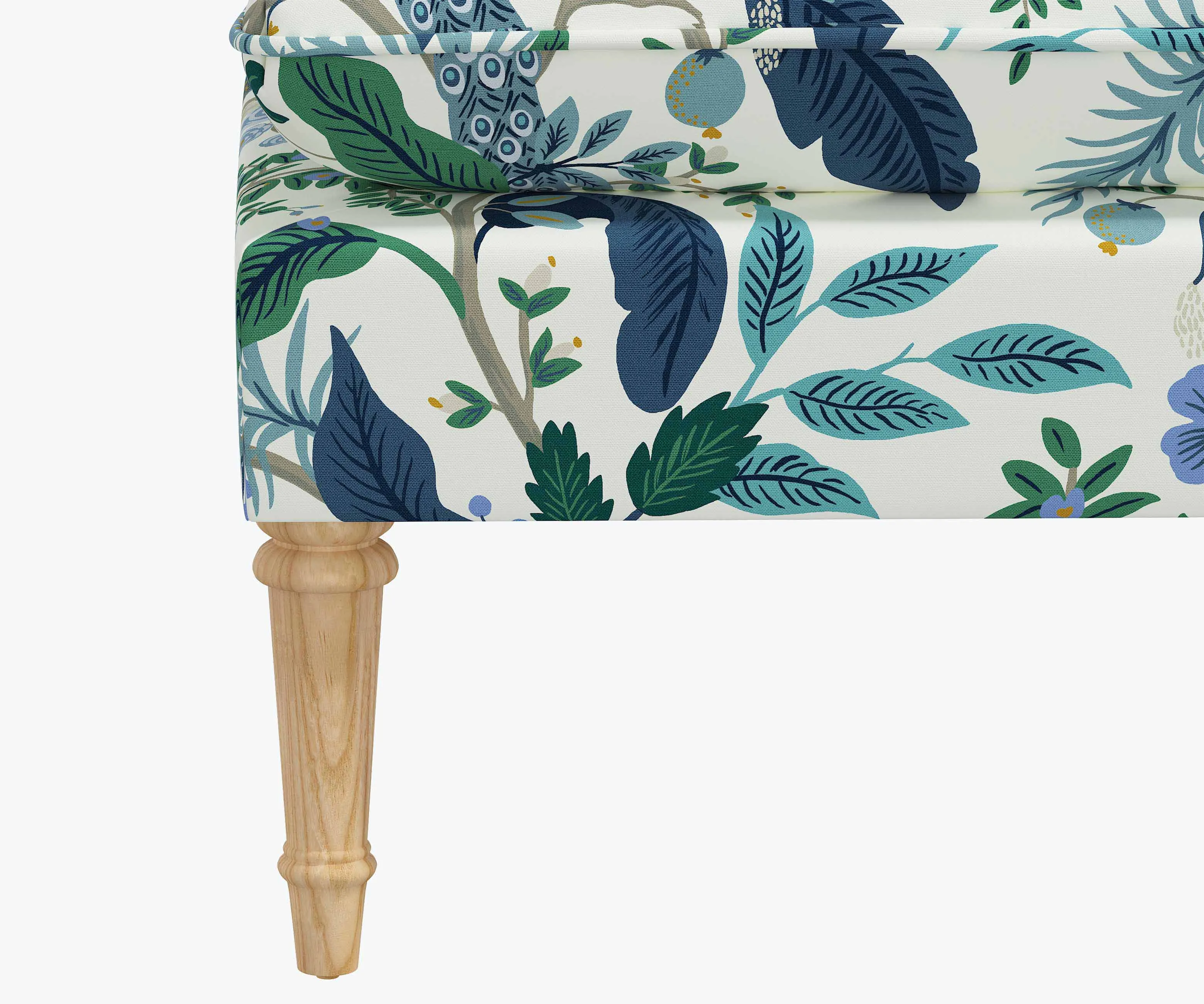 Flora Bench - Peacock