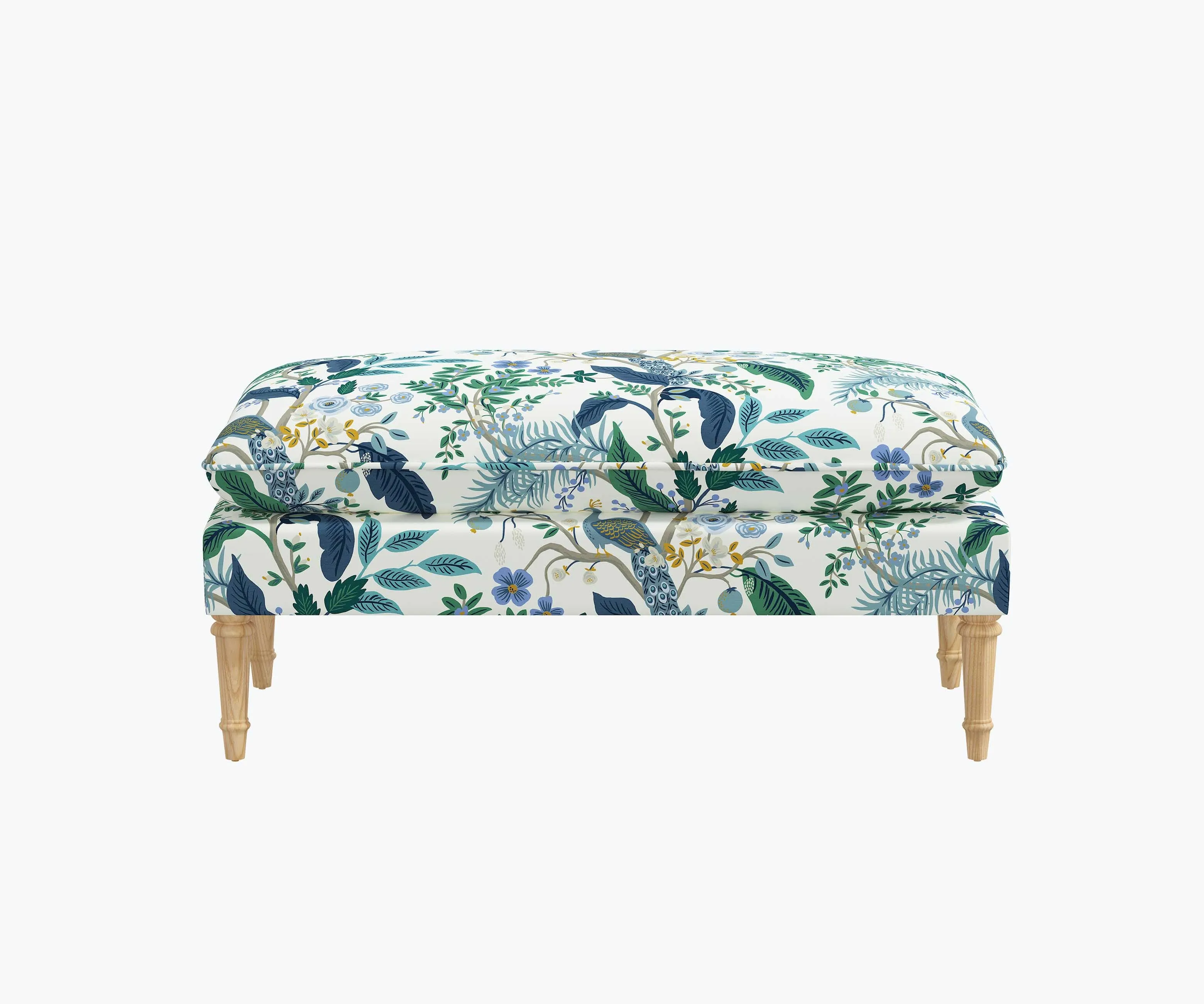 Flora Bench - Peacock