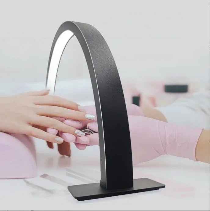 Half Moon Nail Desk Lamp