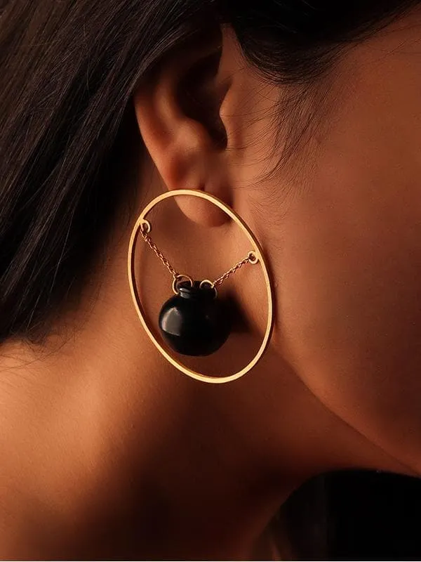 Handi Black Jewelry Set