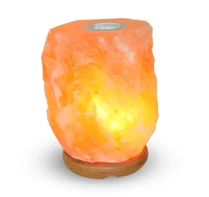 Himalayan Rock Salt Lamp with Diffuser