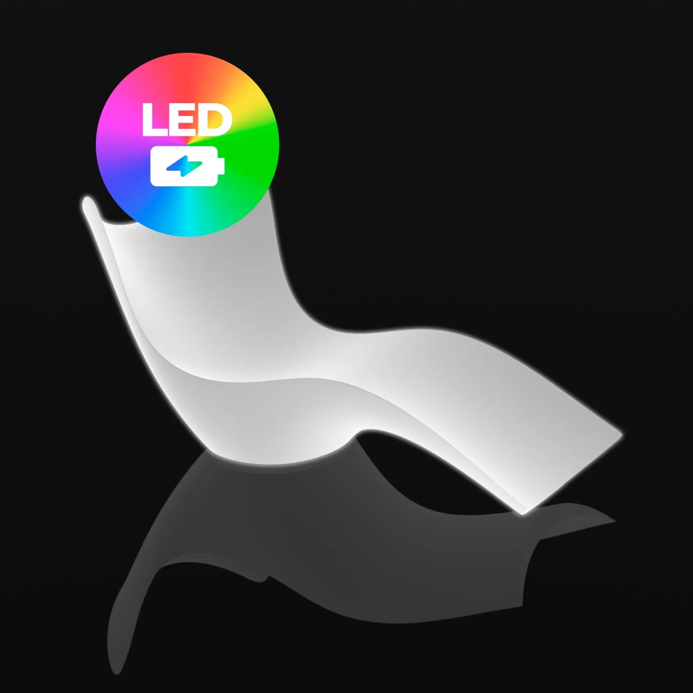 Illuminated Surf Sun Chaise
