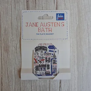 Jane Austen's Bath Cityscape Magnet