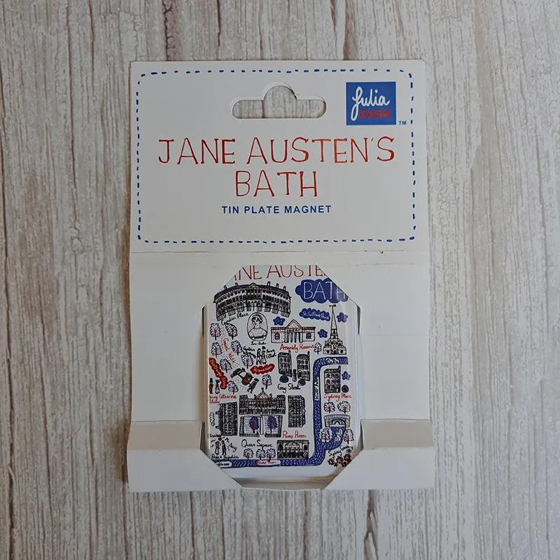 Jane Austen's Bath Cityscape Magnet