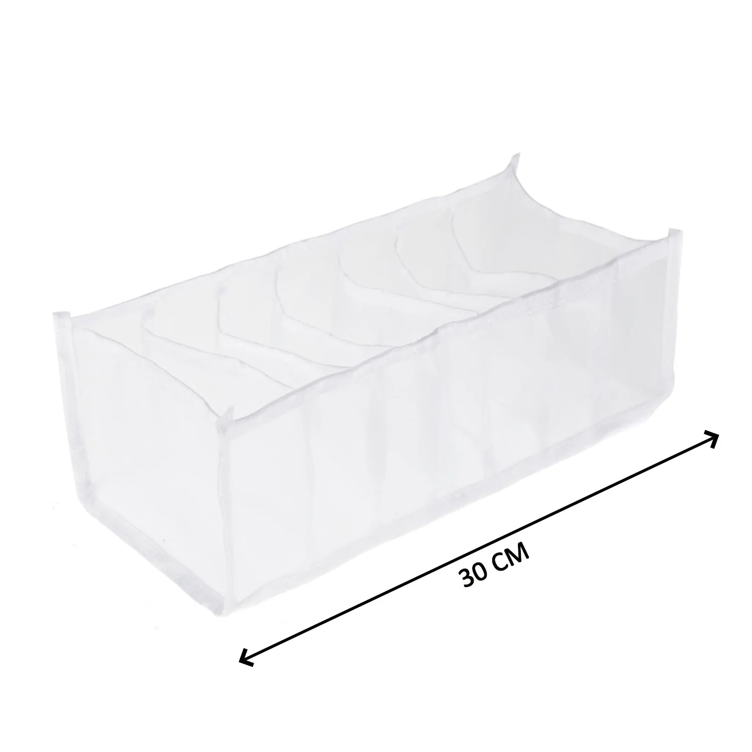 Laundry 7 section bag widely used for storing and managing laundry cloths and stuffs etc.