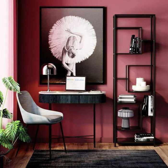 Loft Black L Shelf