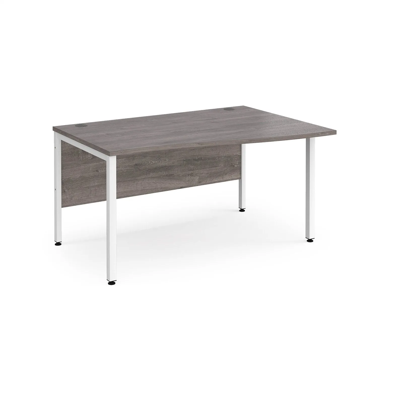 Maestro 25 bench leg right hand wave desk