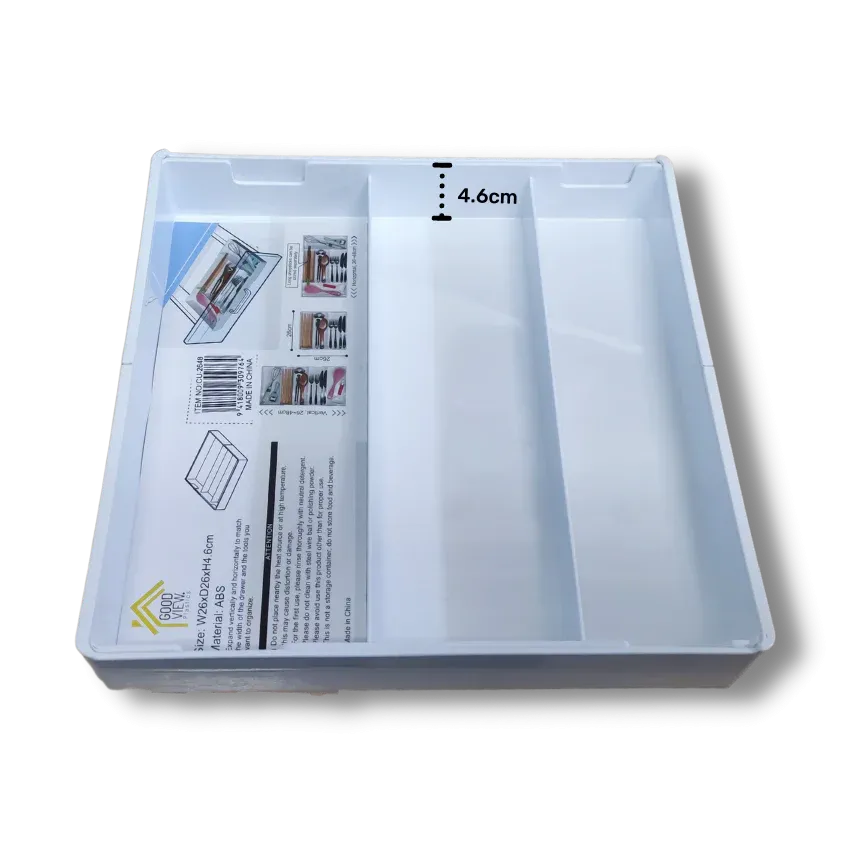 Organiser - Expandible Drawer (White)