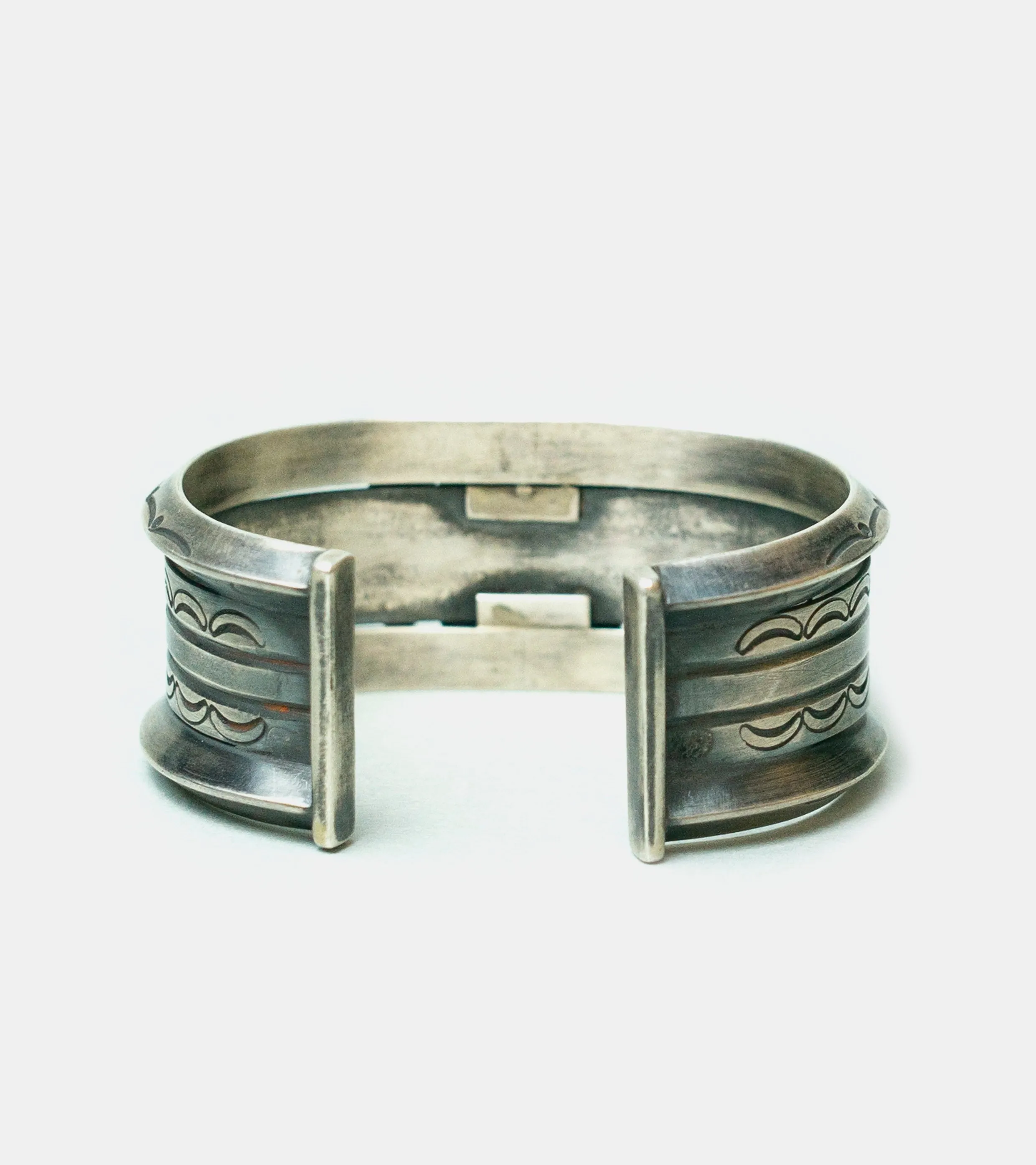 Red Rabbit Square Turquoise Cuff