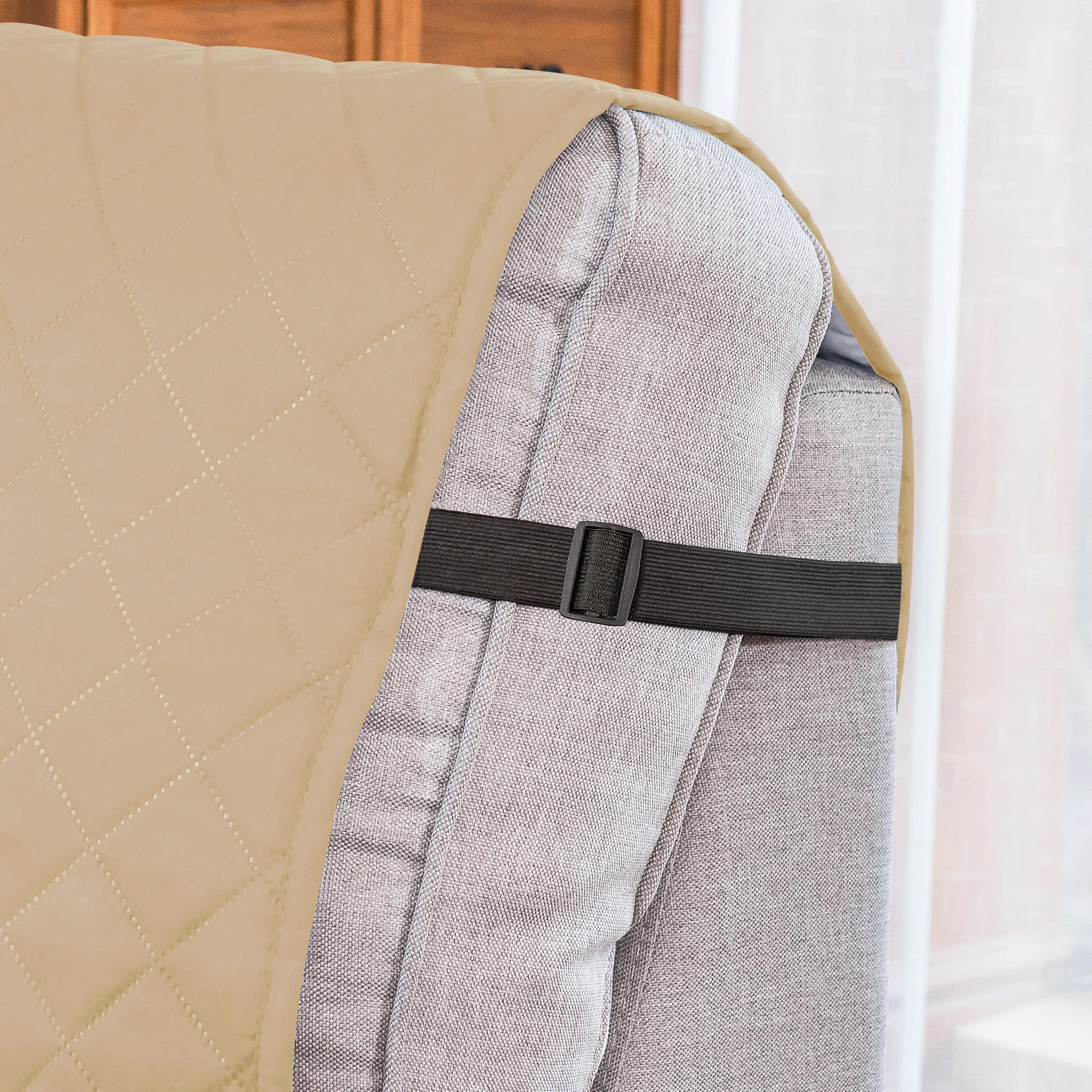 Reversible Chaise Waterproof Pet-Friendly Sofa Slipcover