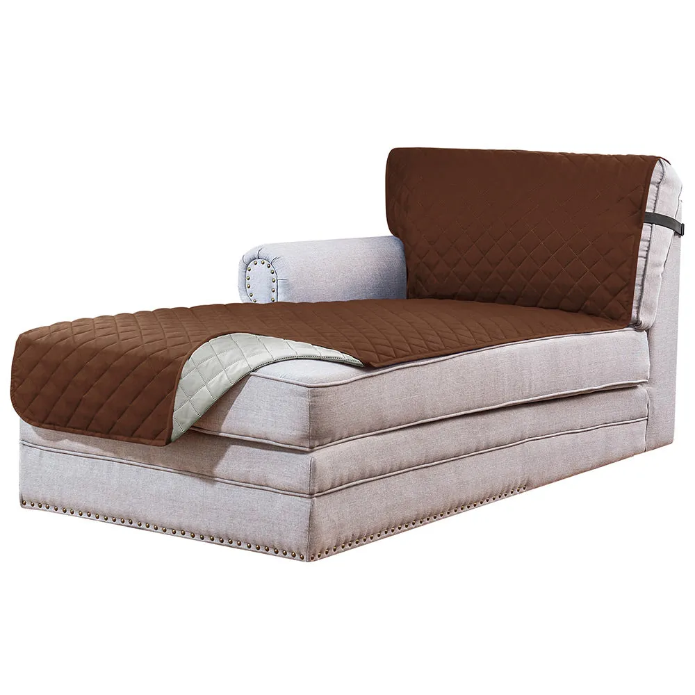 Reversible Chaise Waterproof Pet-Friendly Sofa Slipcover