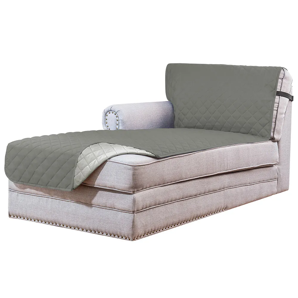 Reversible Chaise Waterproof Pet-Friendly Sofa Slipcover