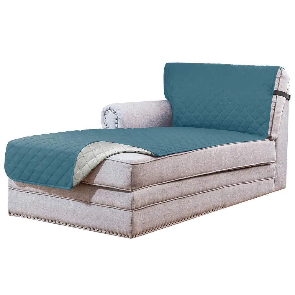 Reversible Chaise Waterproof Pet-Friendly Sofa Slipcover