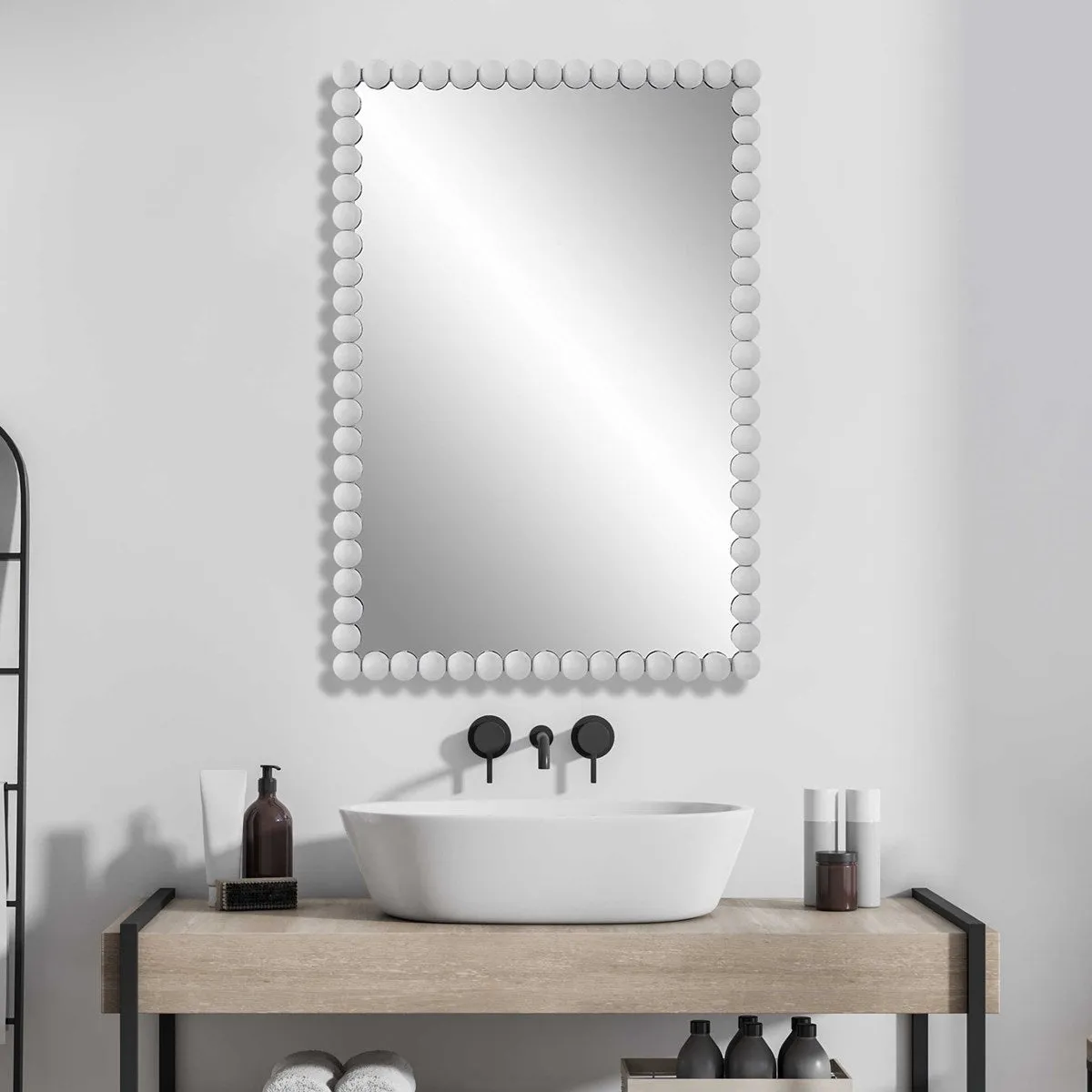 Serna Beaded Vanity Mirror