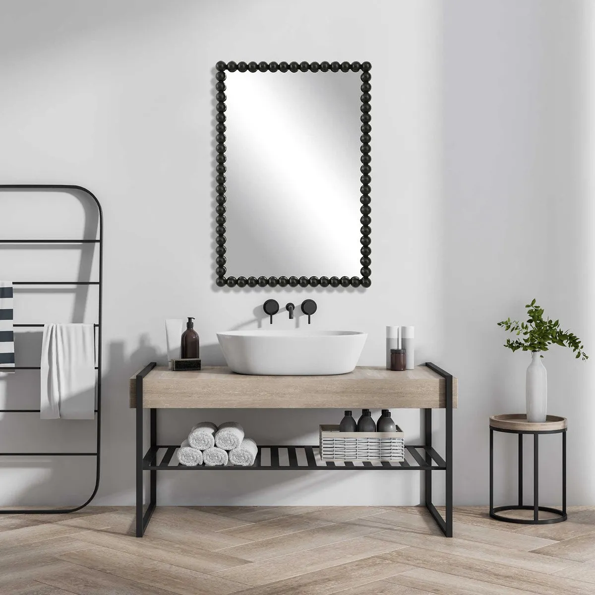 Serna Beaded Vanity Mirror