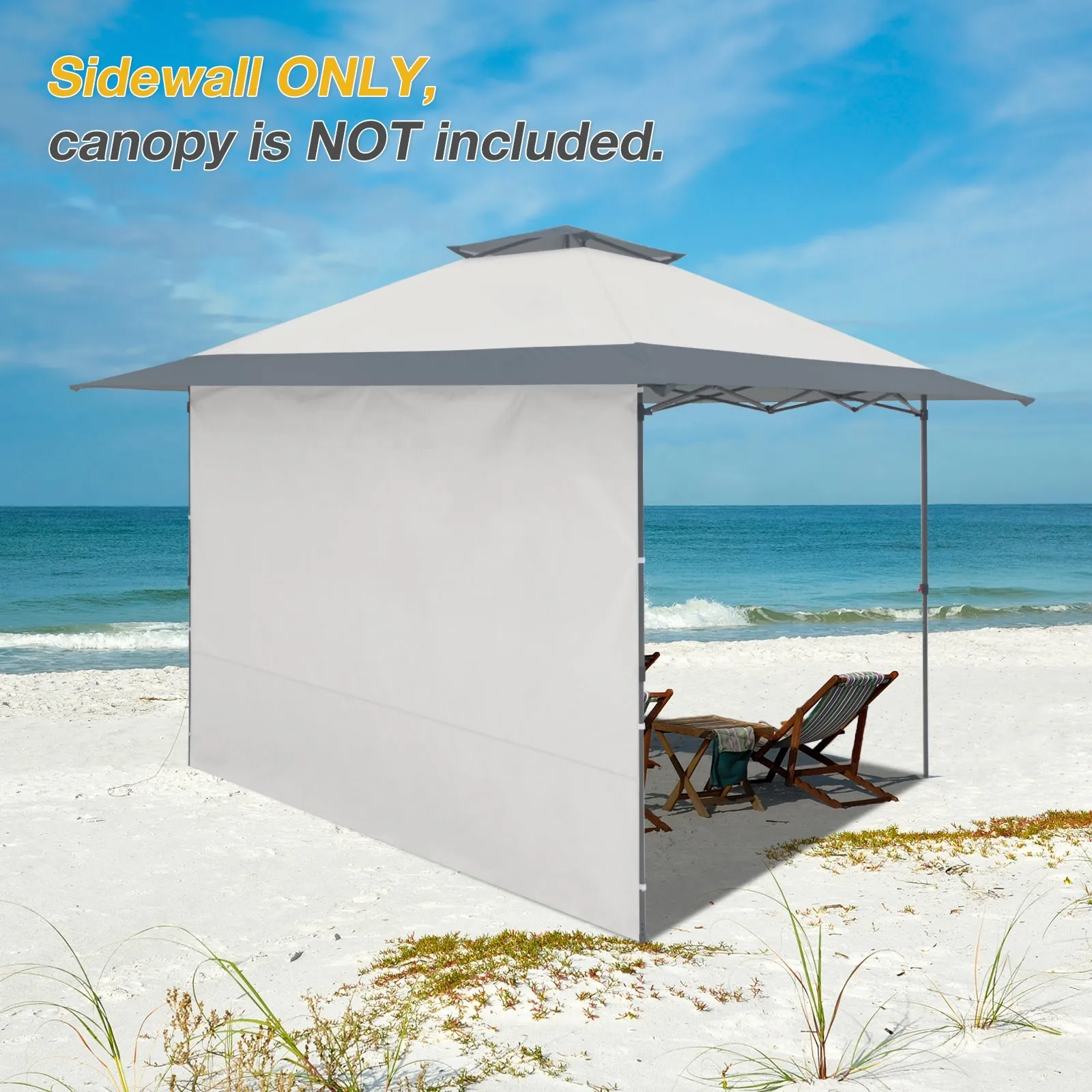 Sunwall / Sidewall for 13x13 ft Straight Leg Canopy