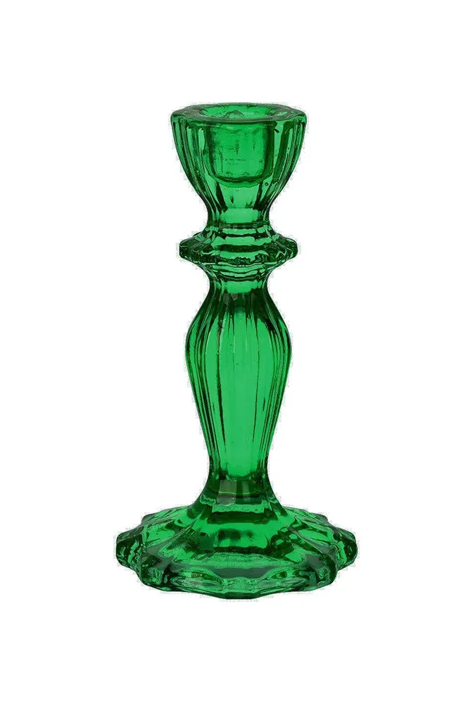 Talking Tables Green Glass Candle Holder