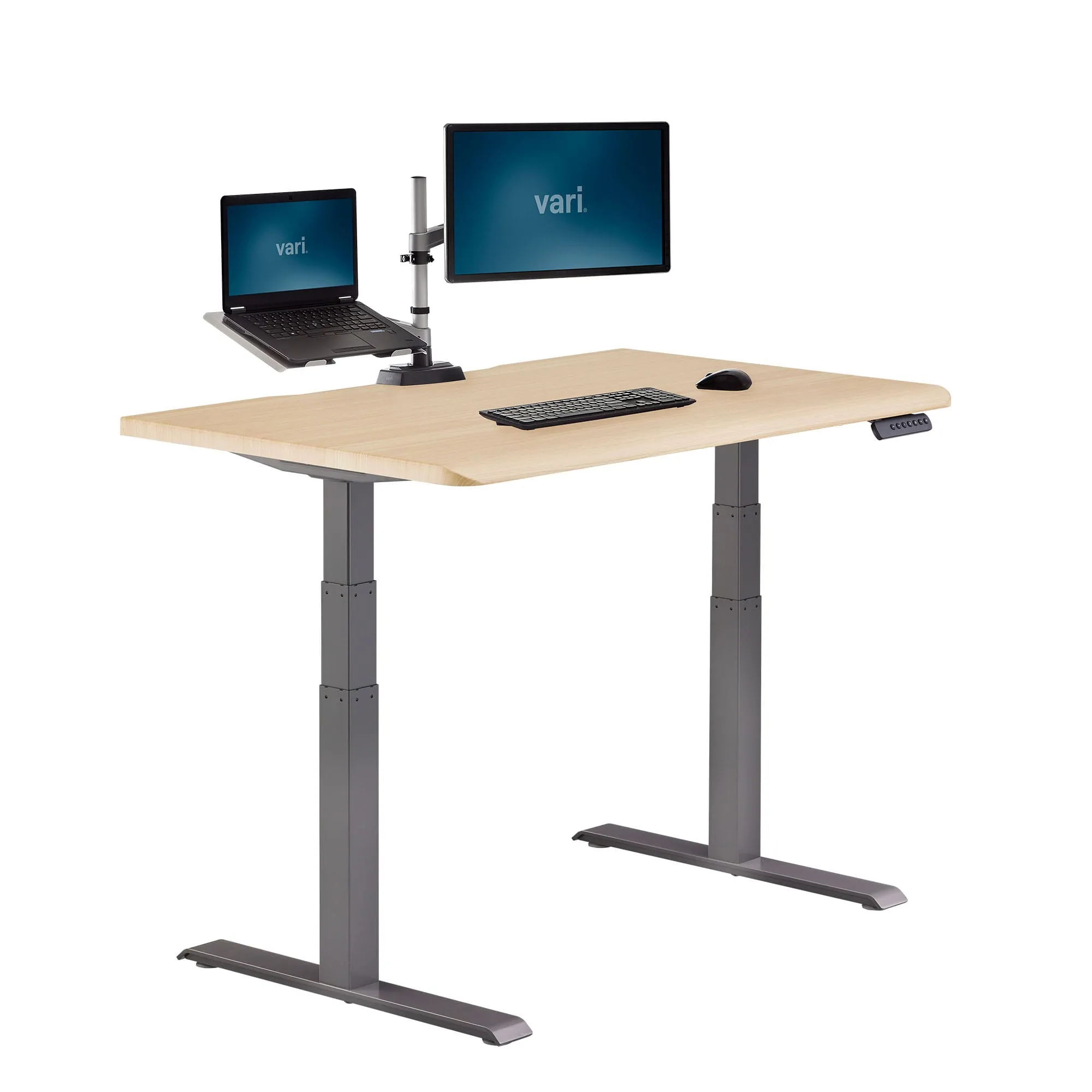 Vari® Electric Standing Desk 48x30 with Comfort Edge™