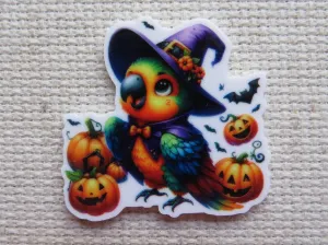 Witchy Bird Fun Needle Minder, Cover Minder, Magnet